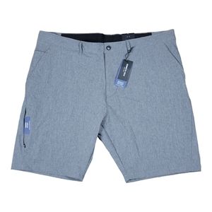 New Kenneth Cole Men's Size 44 The Tech Shorts Regular Fit, Gray Heather